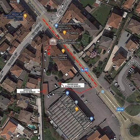 Casa Di Mirco - Ampio E Moderno Bilocale Lägenhet Castenedolo Exteriör bild